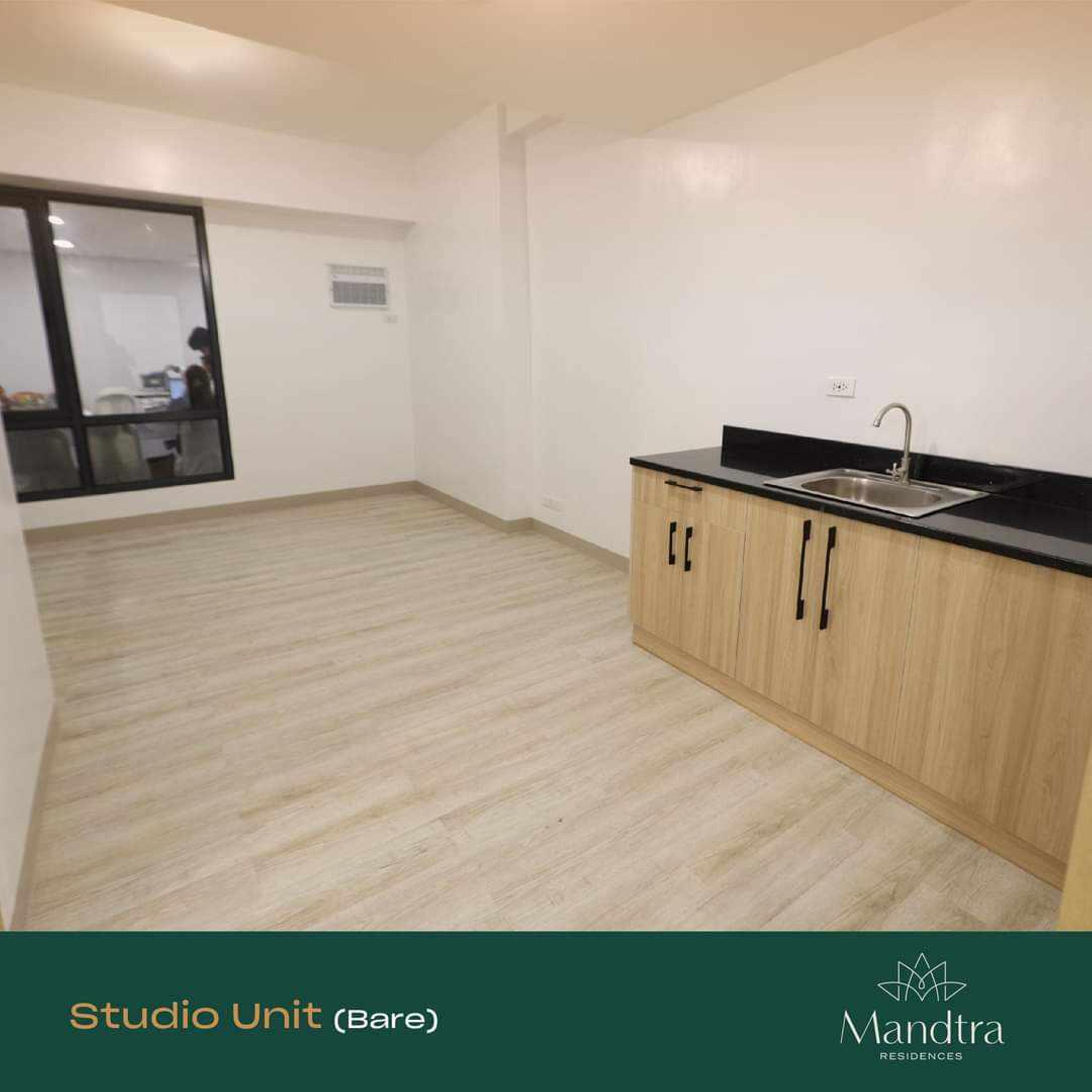 Studio Type with Balcony - Mandtra Residences