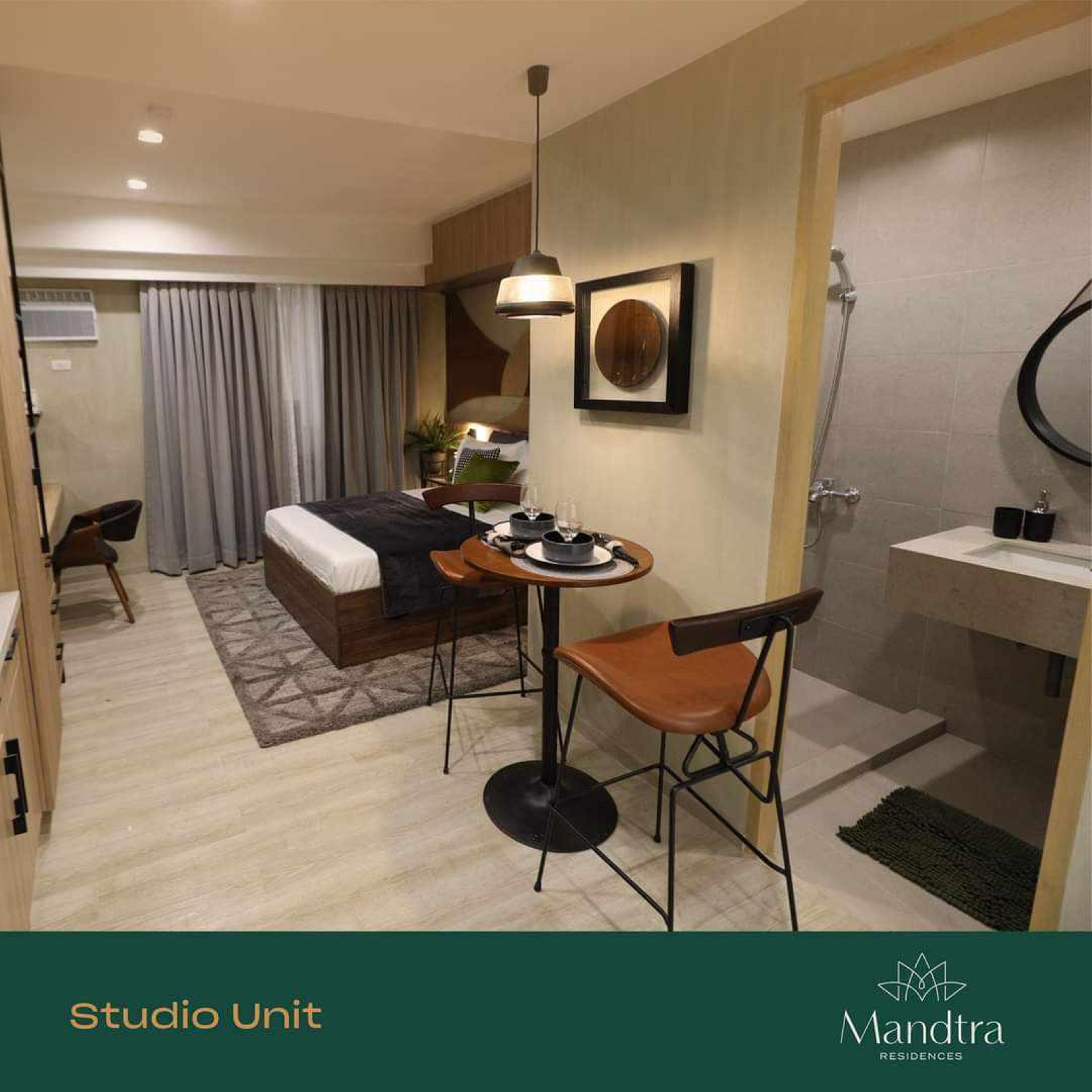 Studio Type with Balcony - Mandtra Residences